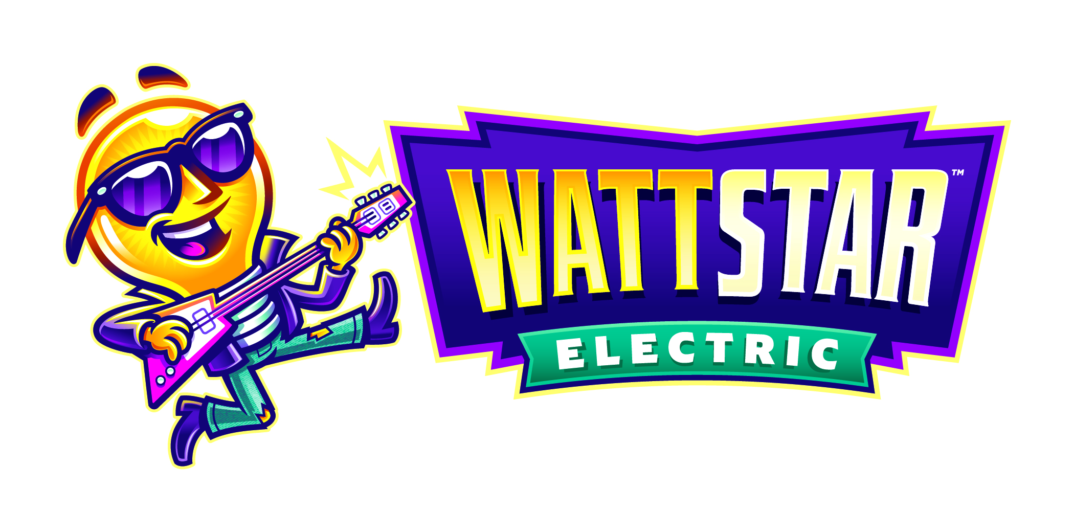 Wattstar Electric Logo Color